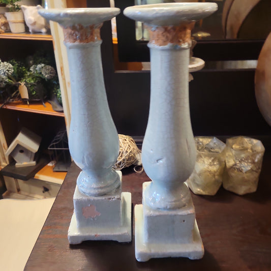 Candlestick, ceramic