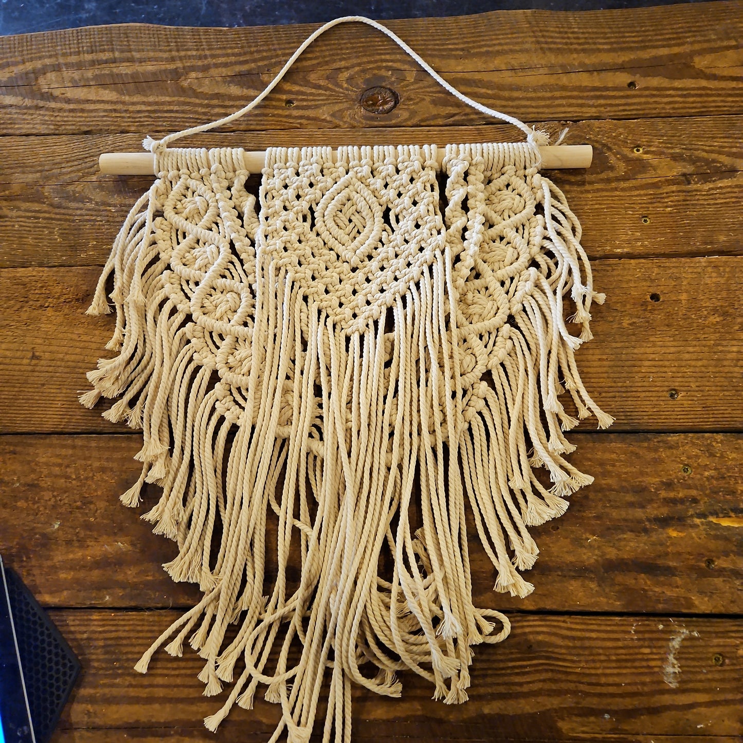 Macrame wall hanging