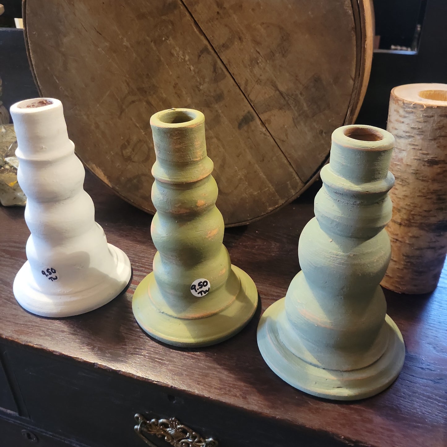 Ceramic Candlesticks