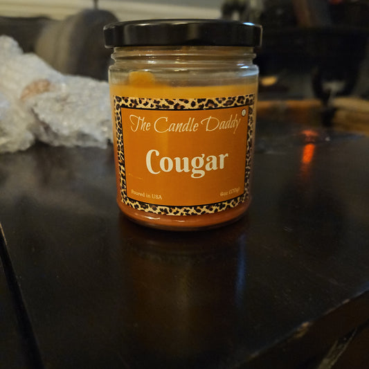 "Cougar" adult candle