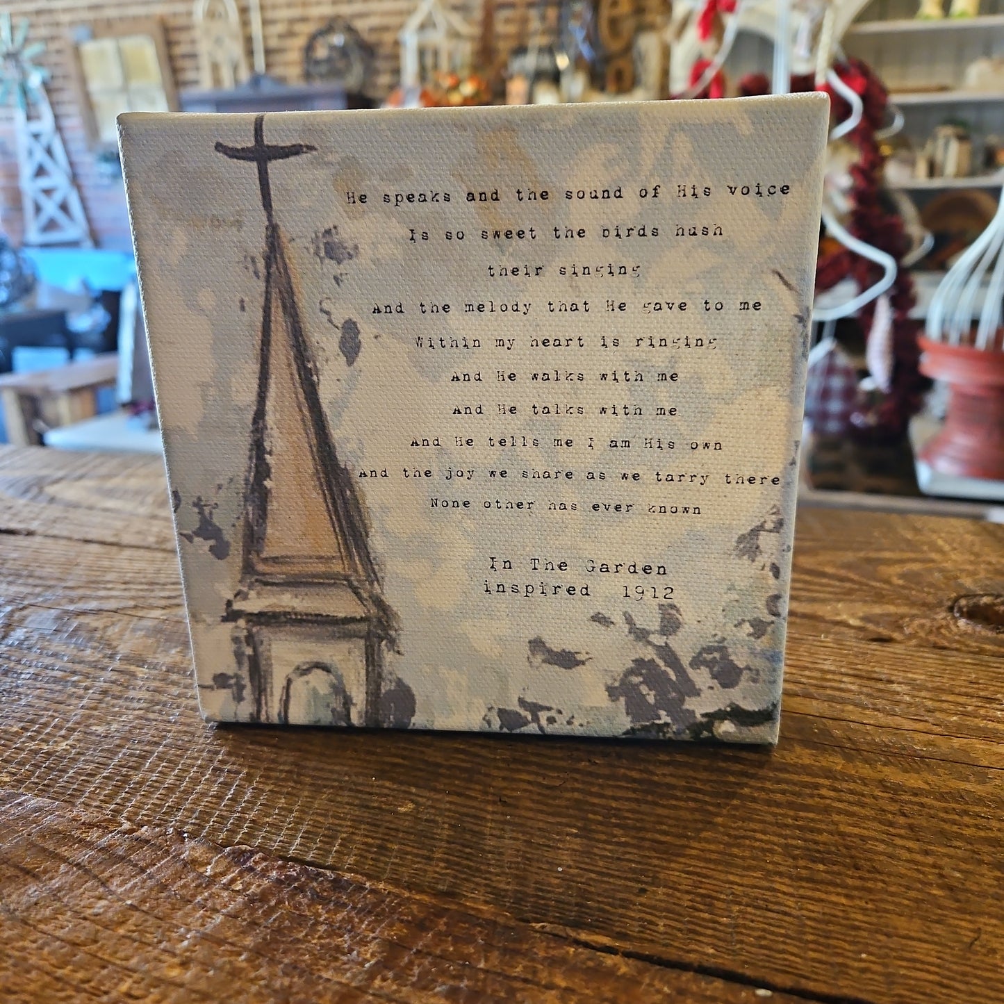 In the garden steeple picture