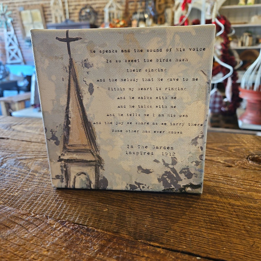 In the garden steeple picture