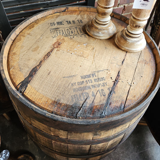 Buffalo trace whiskey barrel