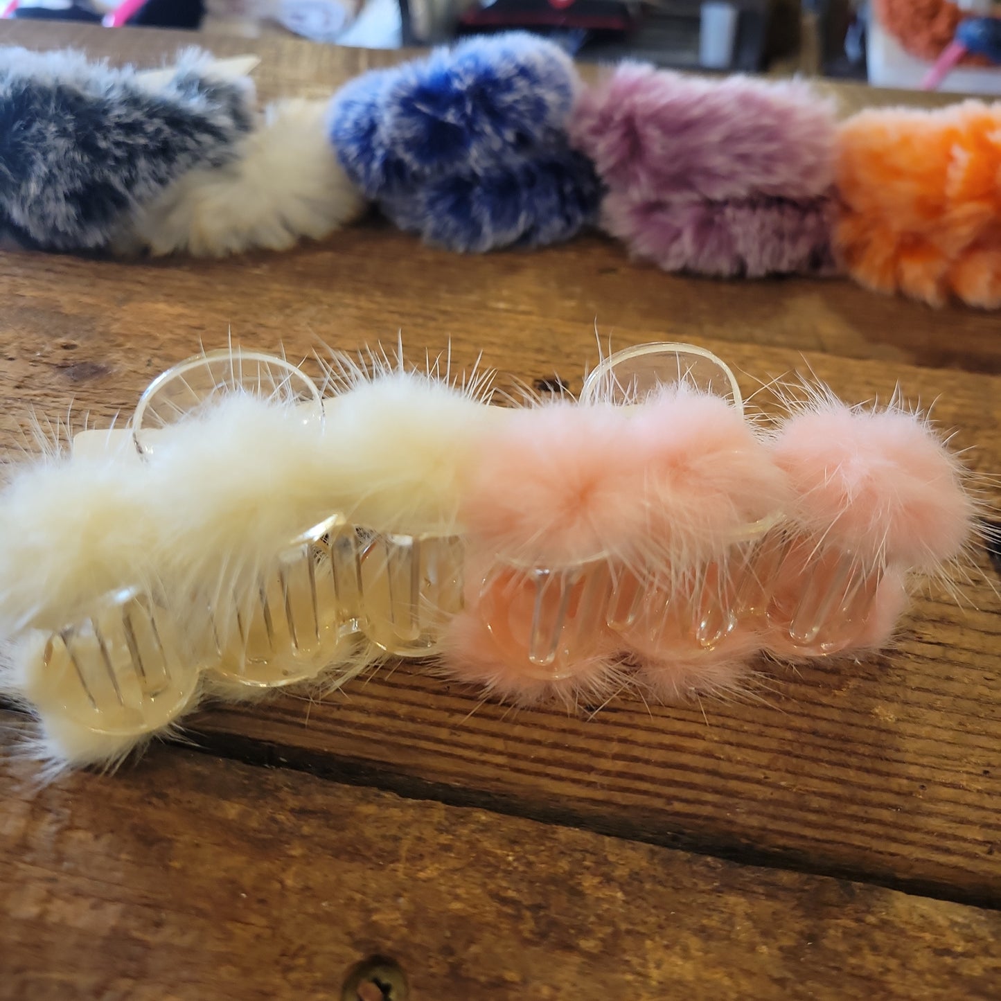 Furry Hair Clip