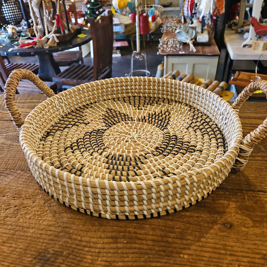 Boho handle tray