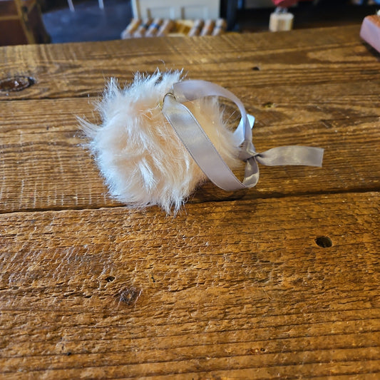 Fluffy ornament