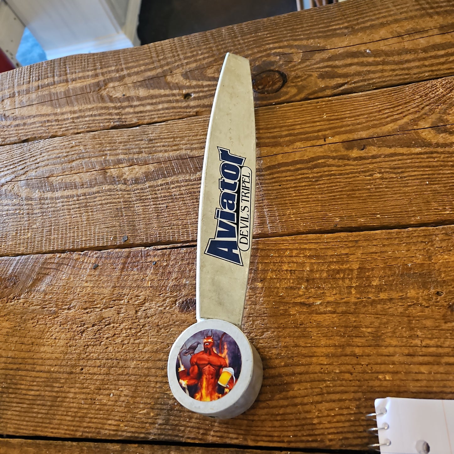 Aviator beer tap