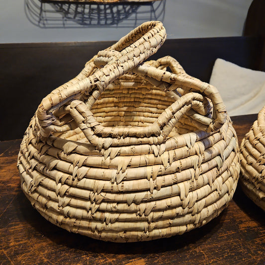 Large round basket