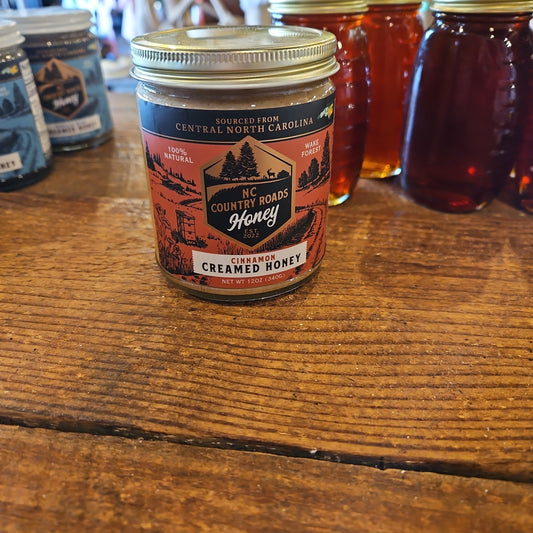 Cinnamon creamed honey