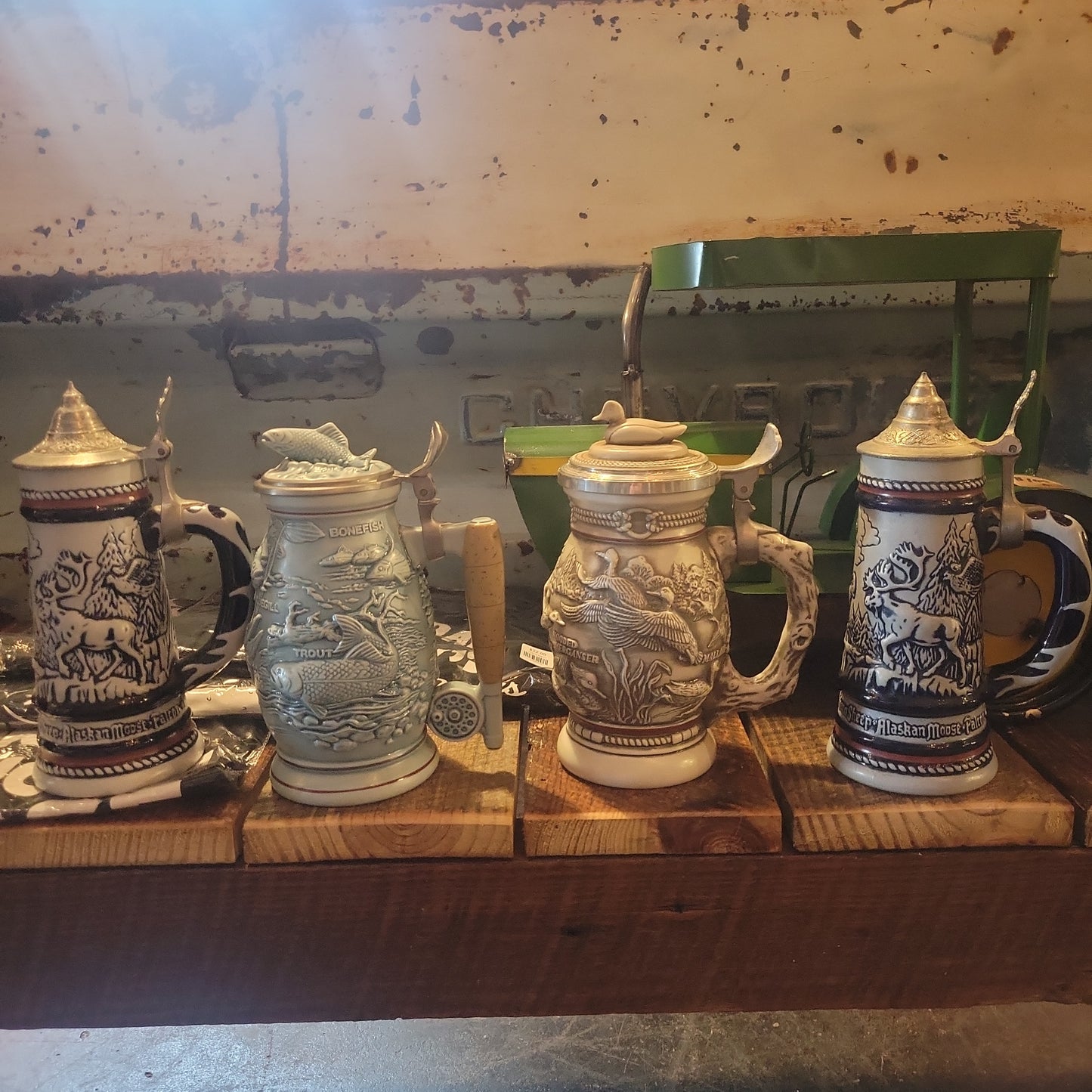 Beer steins