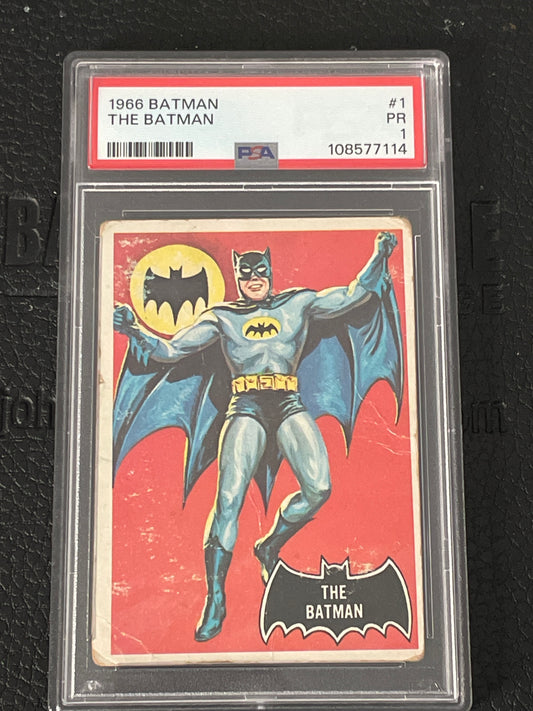 Card=Topps Batman #1 1966