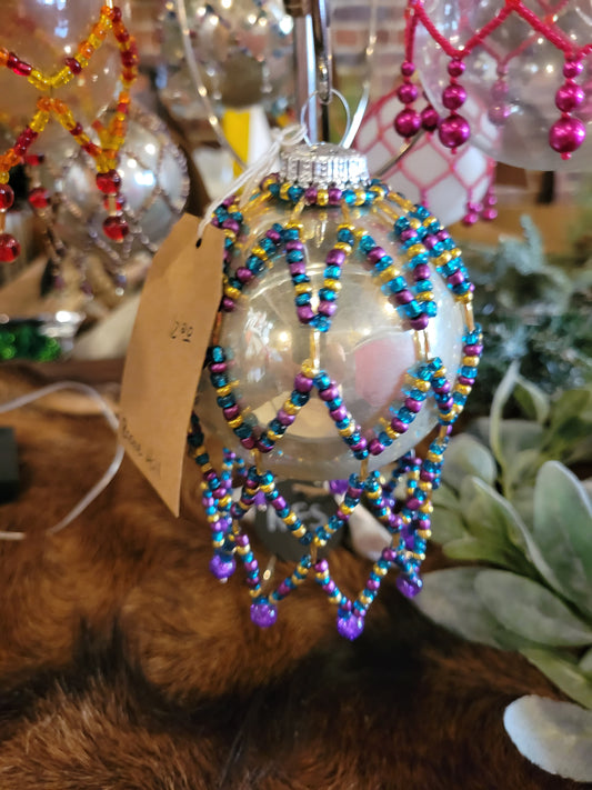 Large Beaded Ornament