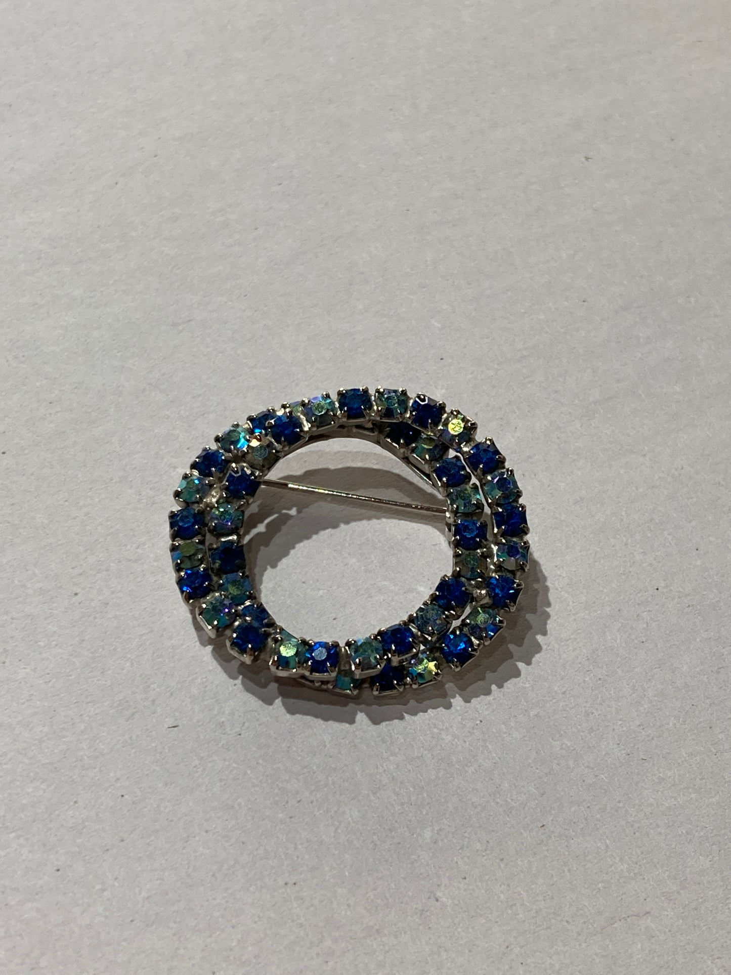 Blue Rhinestone