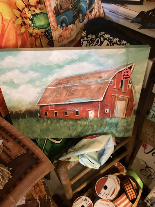 Red barn picture