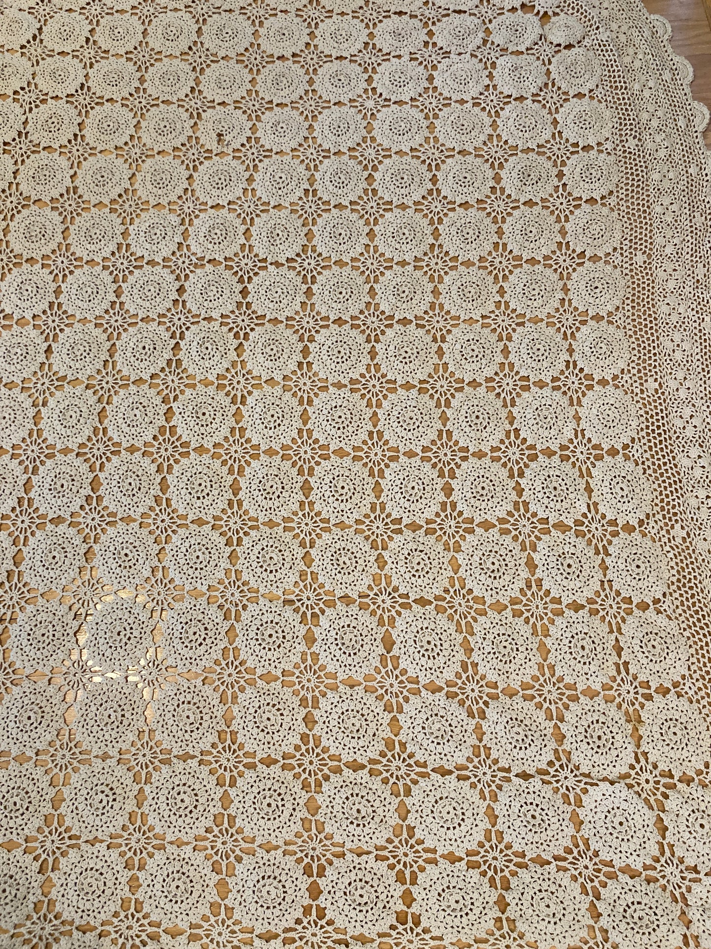 69.5” x 73” Crochet