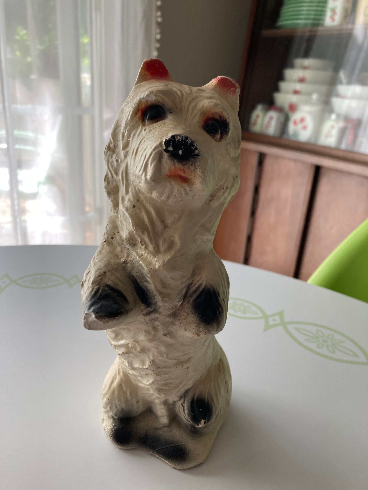 Chalkware Dog