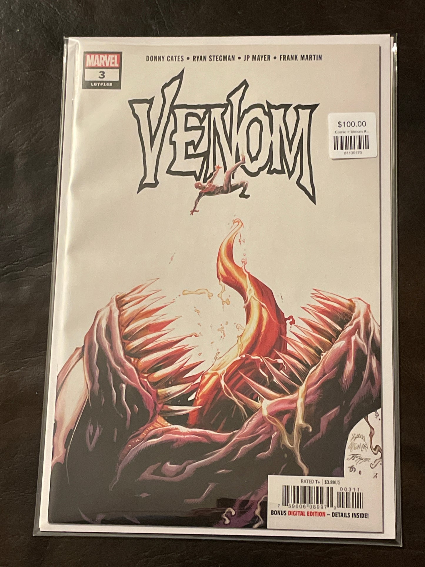 Comic = Venom #3 1st print