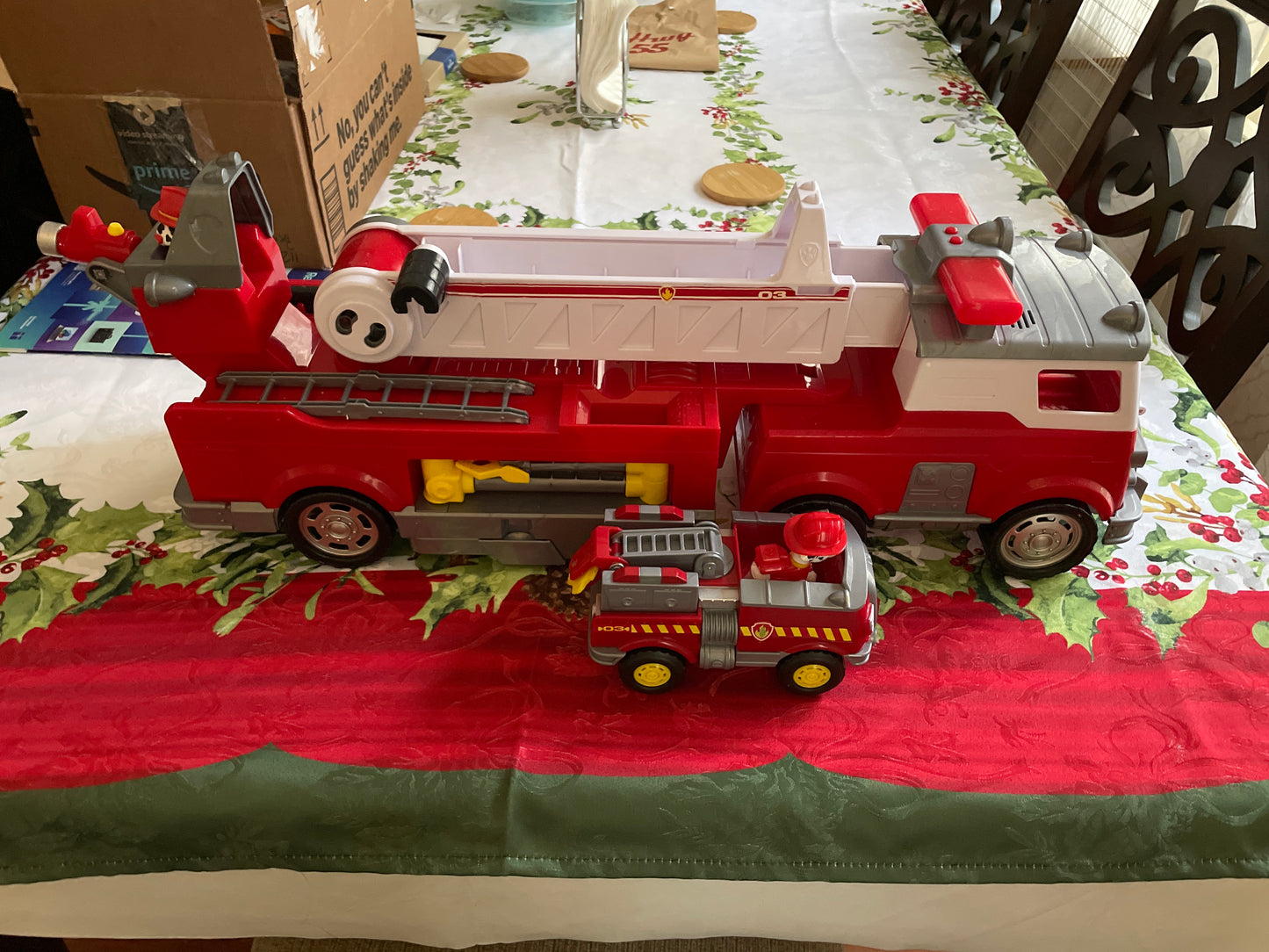 Toy=Paw Patrol Fire & Rescue vehicles w/figures