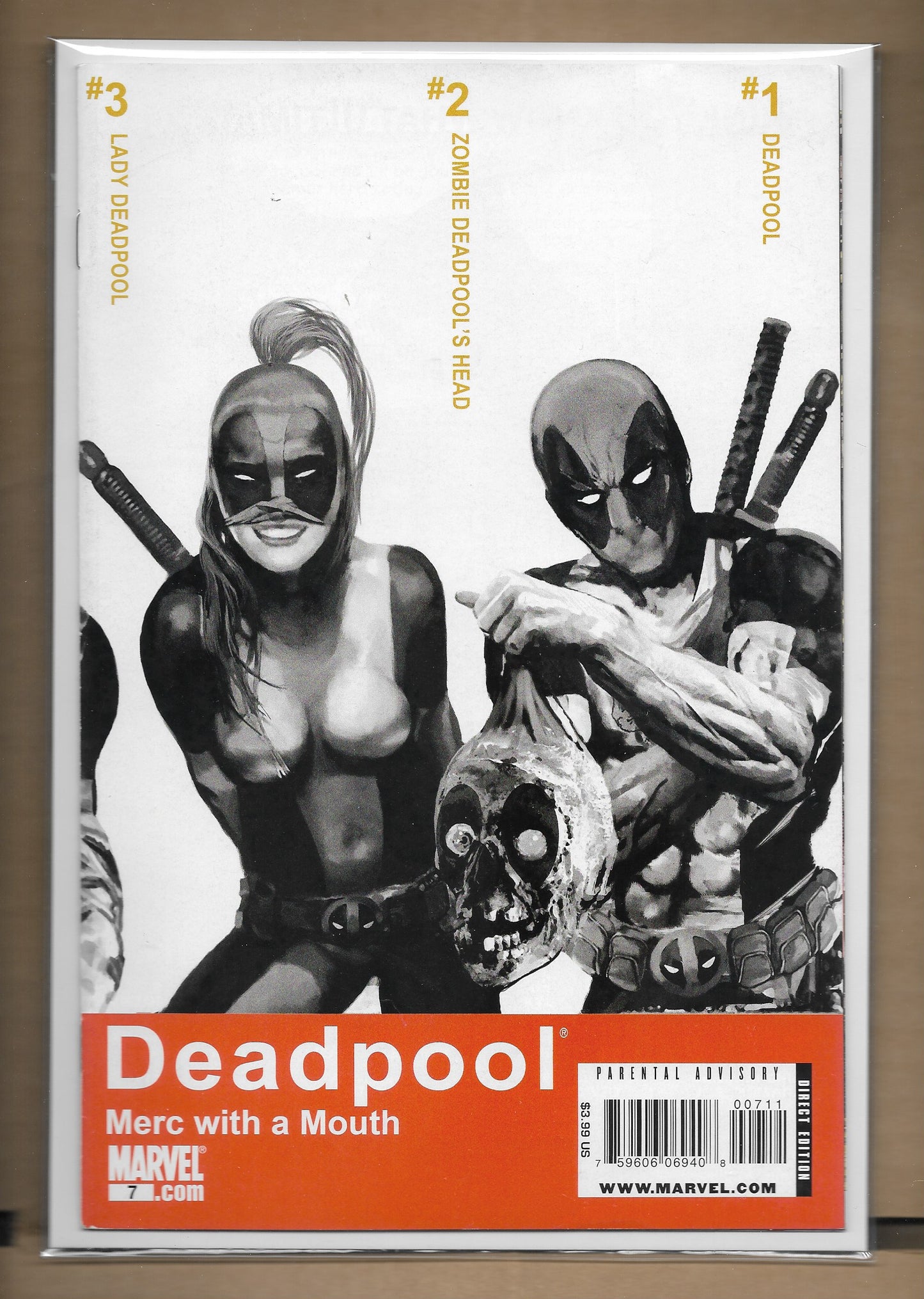 SOLD!! Comic = Deadpool Merc with a Mouth #7 = SOLD!!