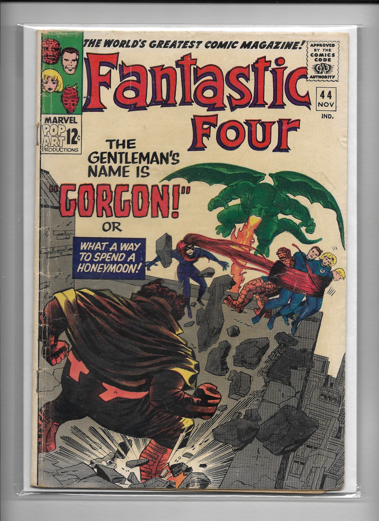 Comic = Fantastic Four #44