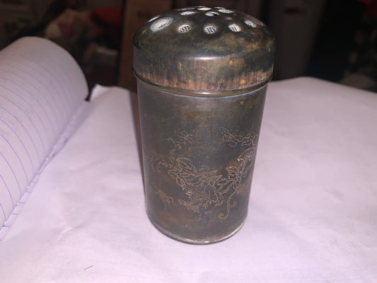 Antique Metal Sugar/Cinnamon Shaker