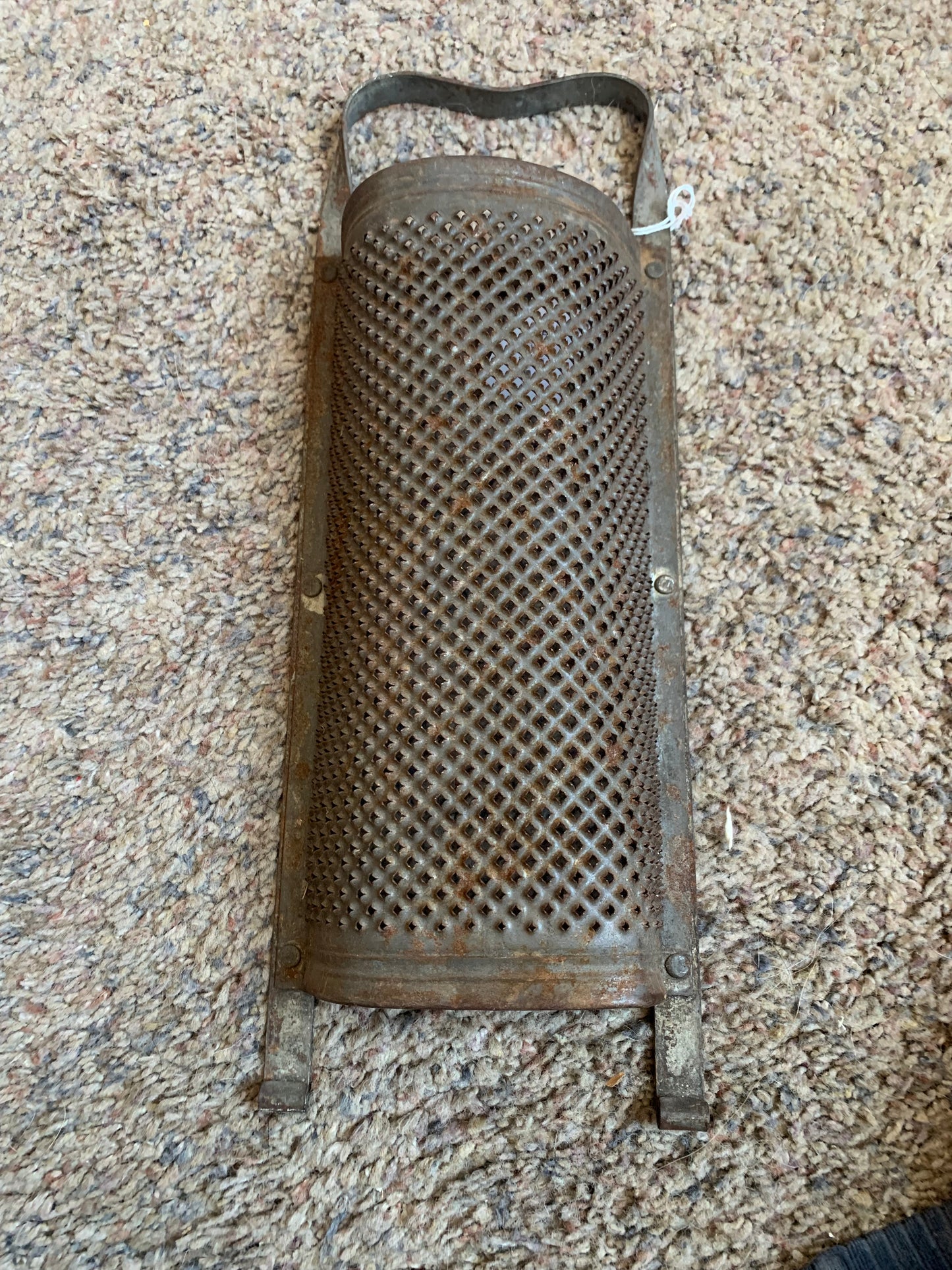 Antique Half Round Grater