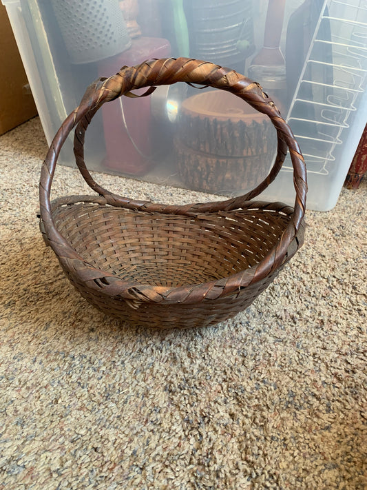 19th Century Gathering Basket