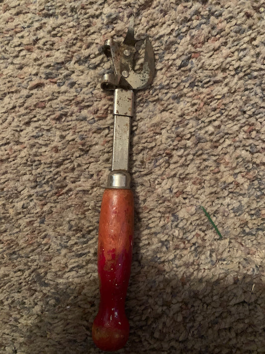 Vintage A & J Can Bottle Opener