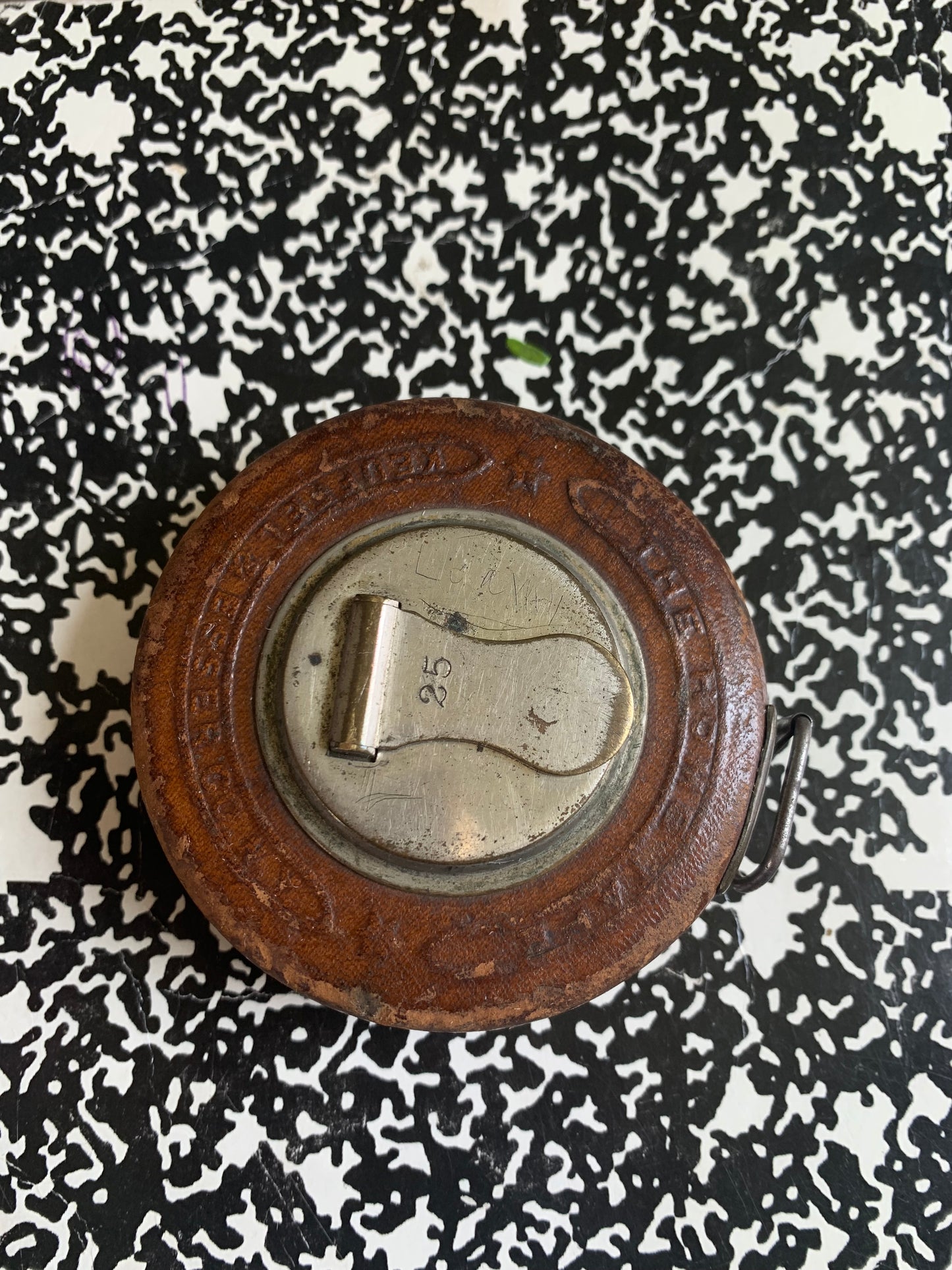 25 ft Tape Measure, Leather Case