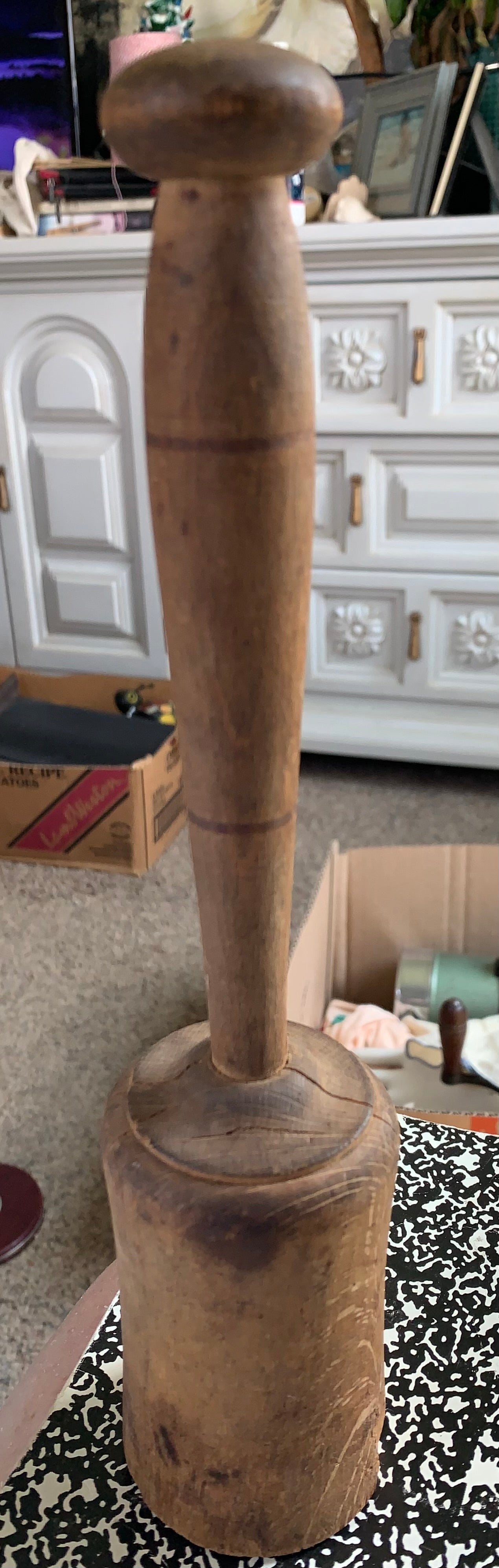 Wooden Pestle, Antique