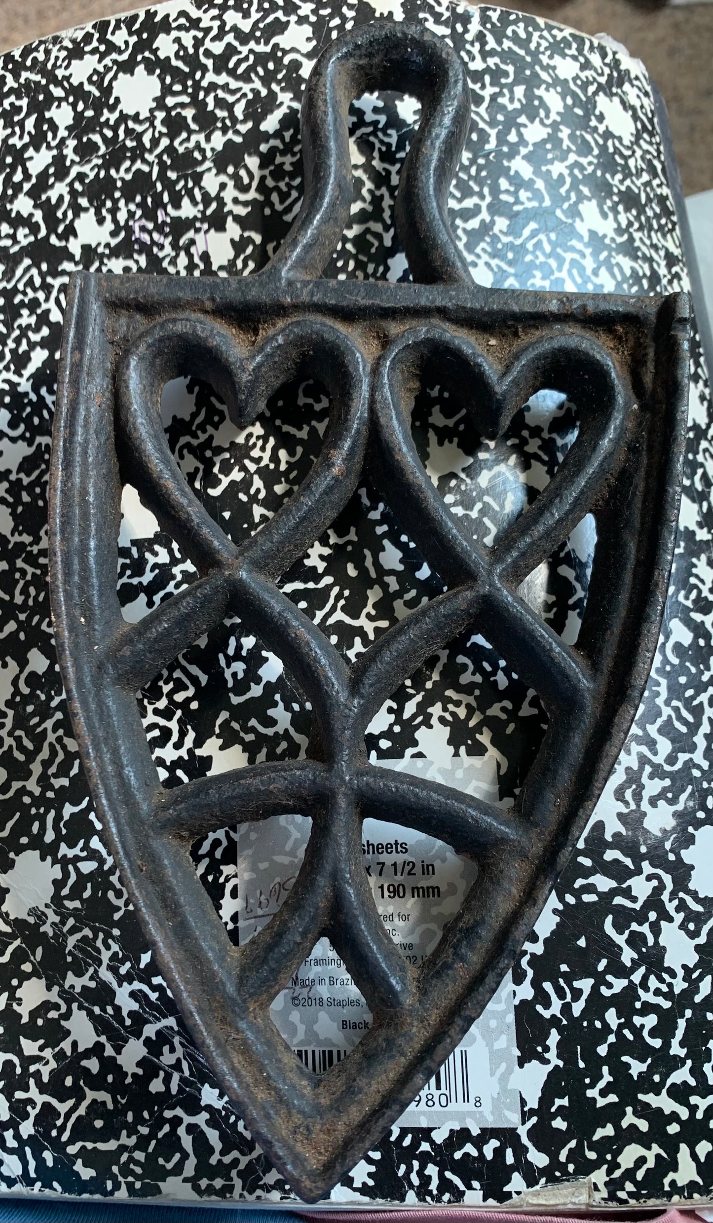 Antique Cast Iron Trivet
