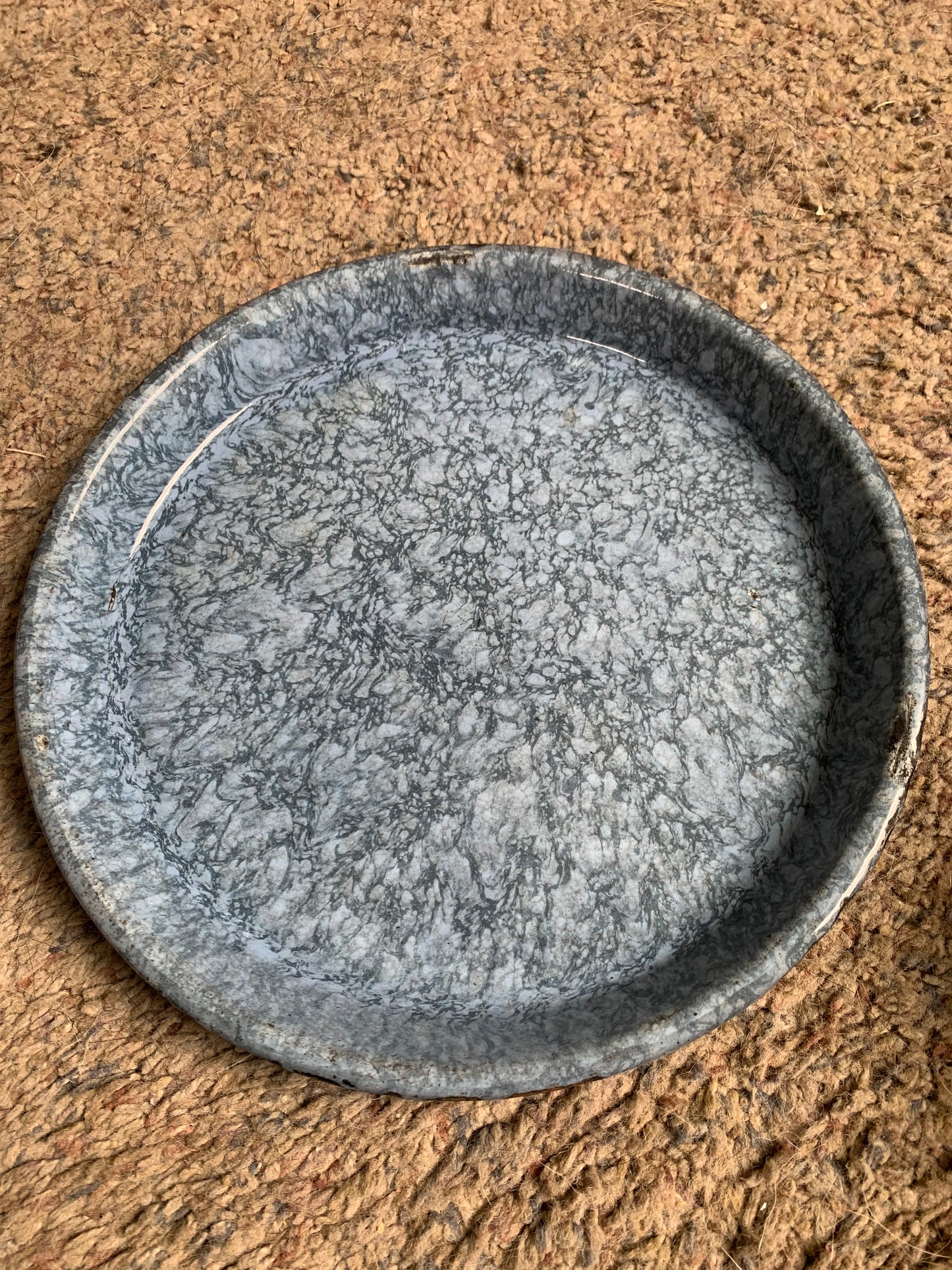 Dusty Blue pie plate