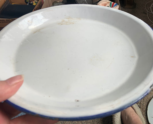 Robin Egg Blue Pie Plate