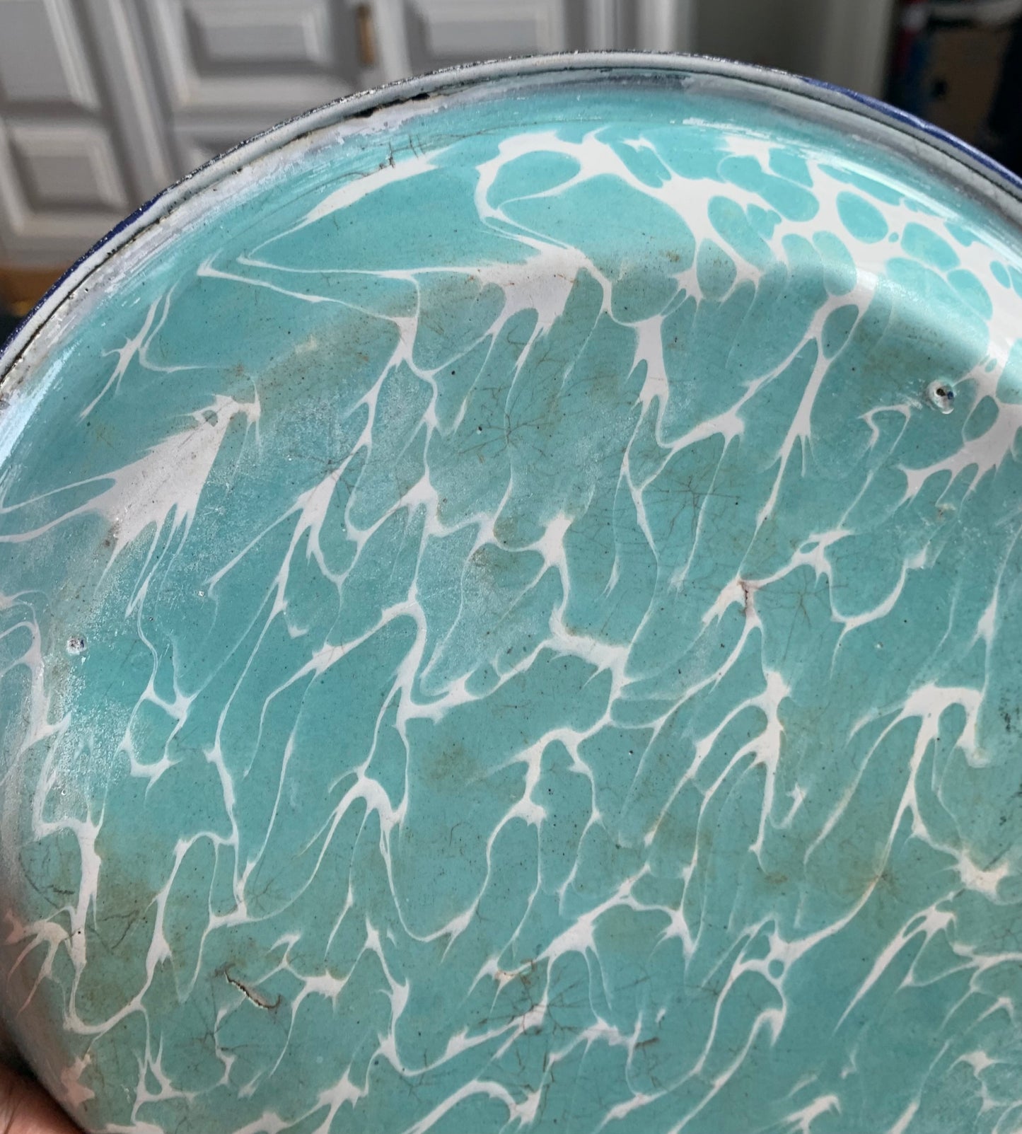 Robin Egg Blue Pie Plate