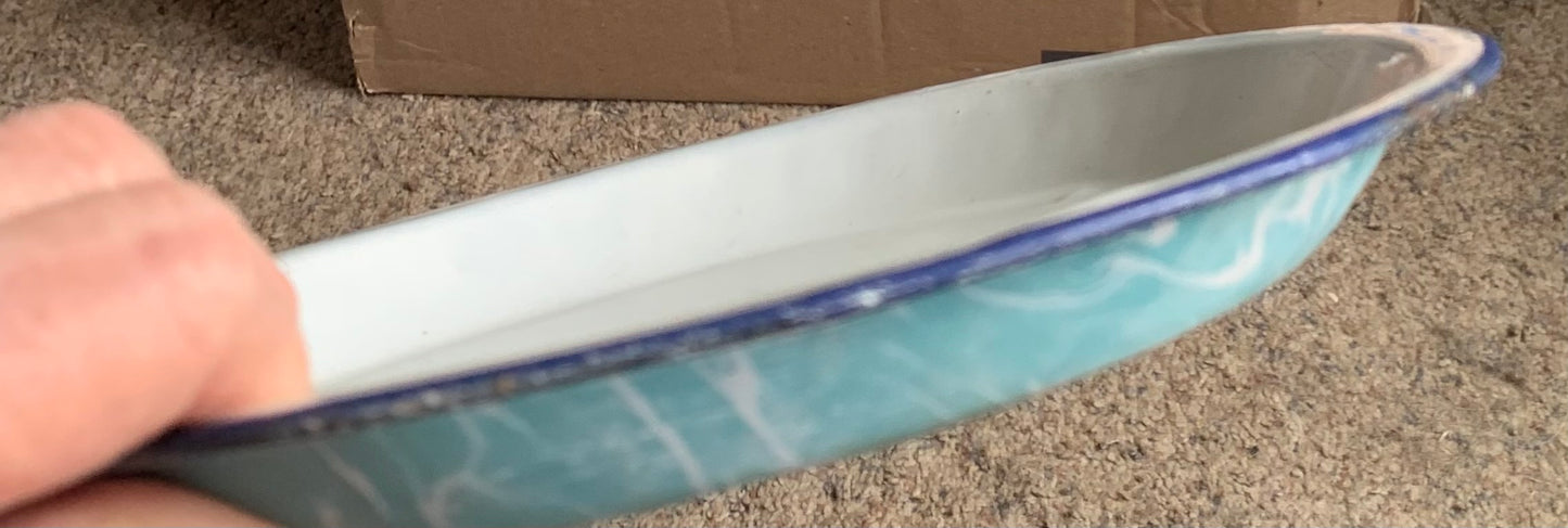 Robin Egg Blue Pie Plate