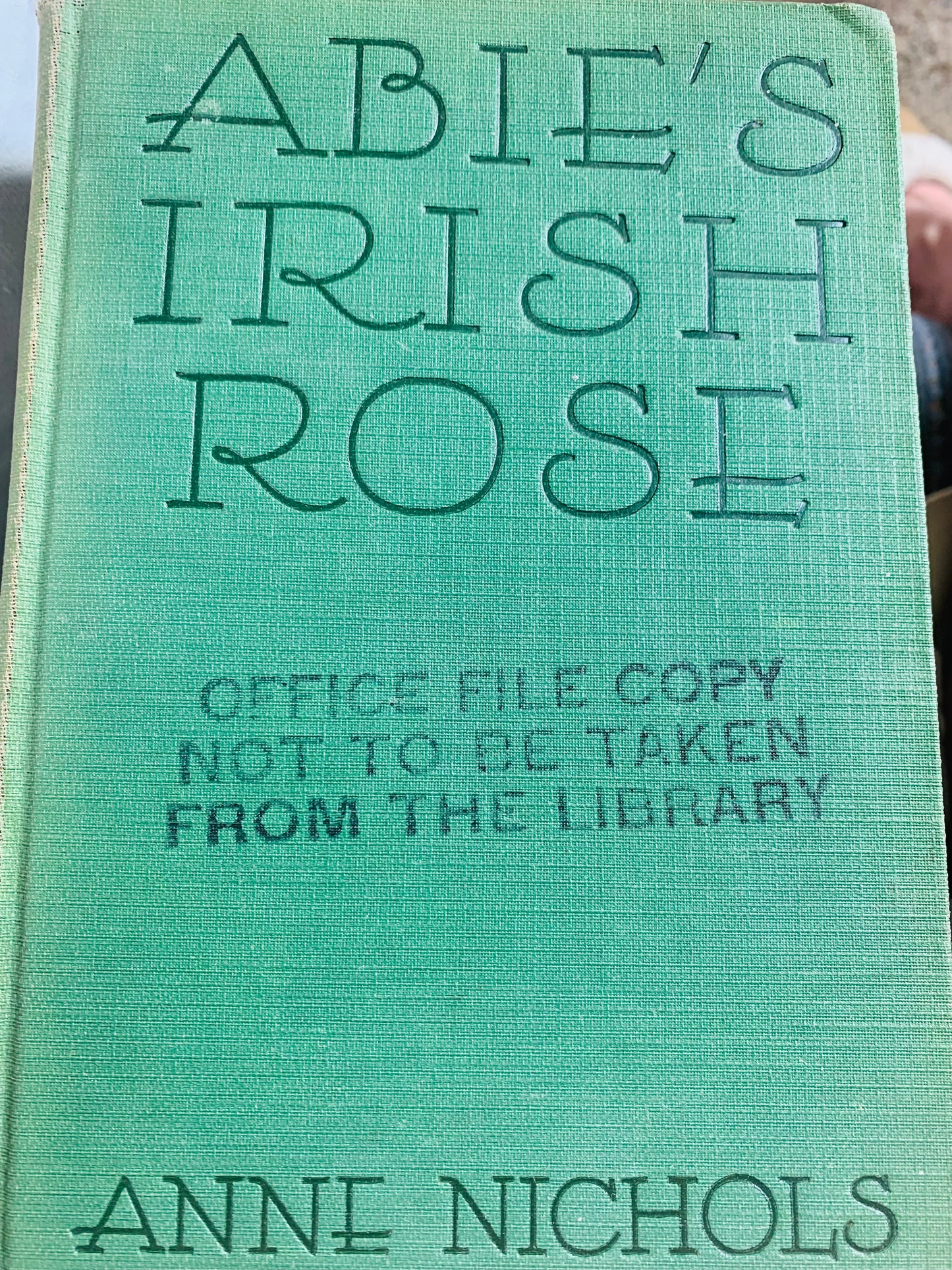 Abie’s Irish Rose, 1927