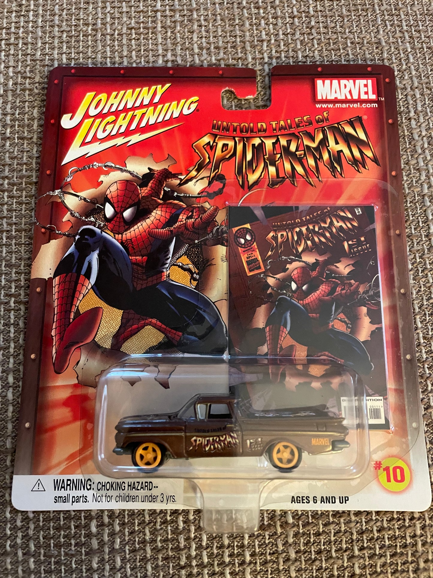Toy = Johnny Lightning Untold Tales Spiderman Car