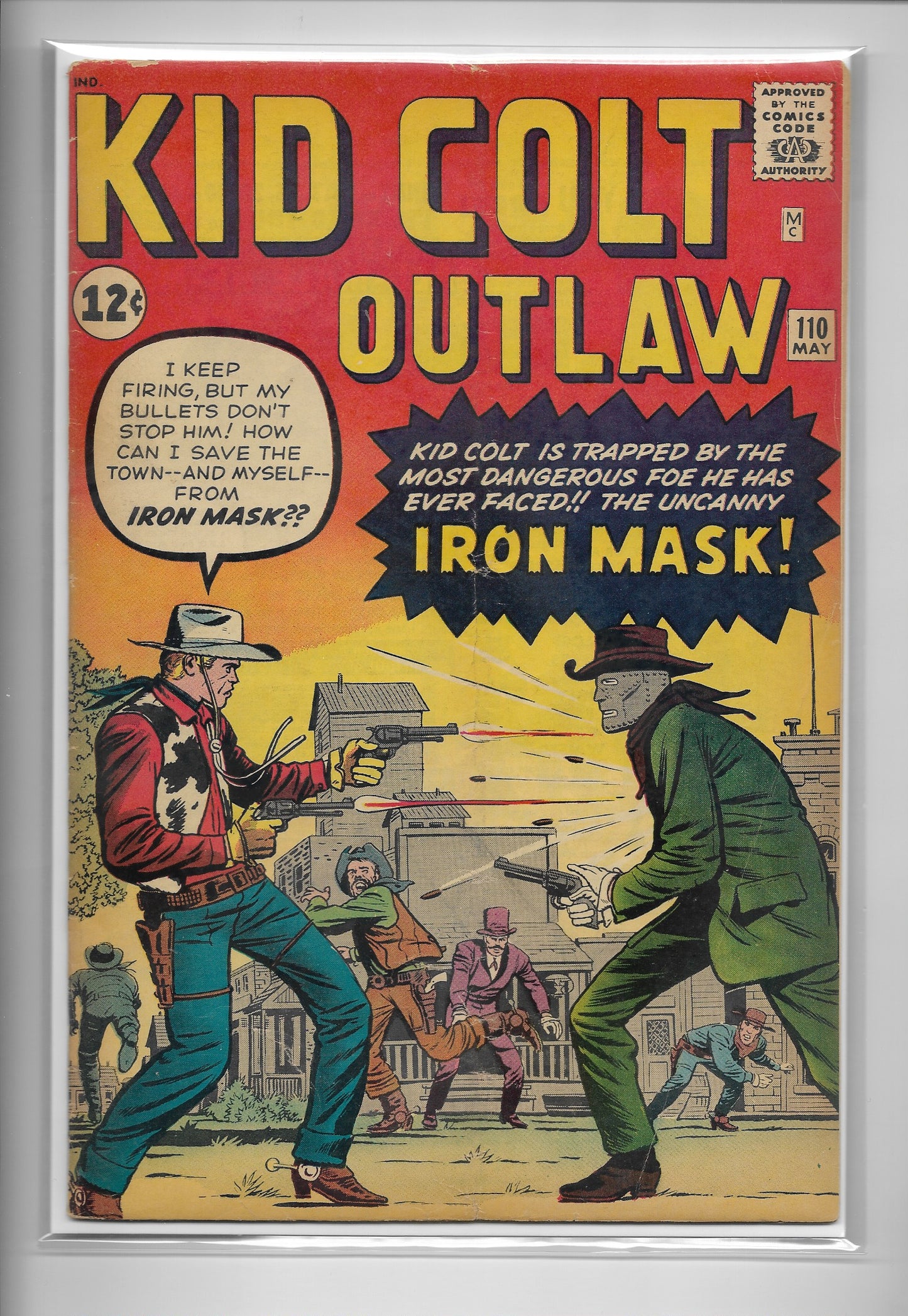 Comic = KId Colt Outlaw #110