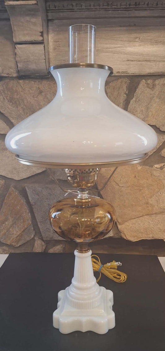 LG Wright Amber Coin Dot Lamp