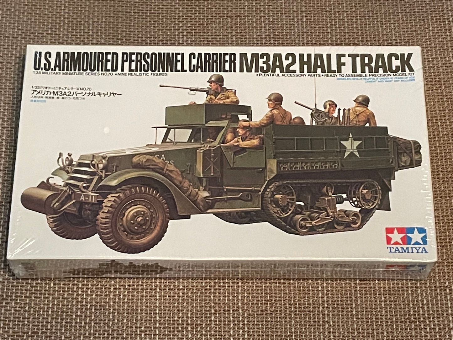 Model = Tamiya Half Track Mortar Carrier Model Kit