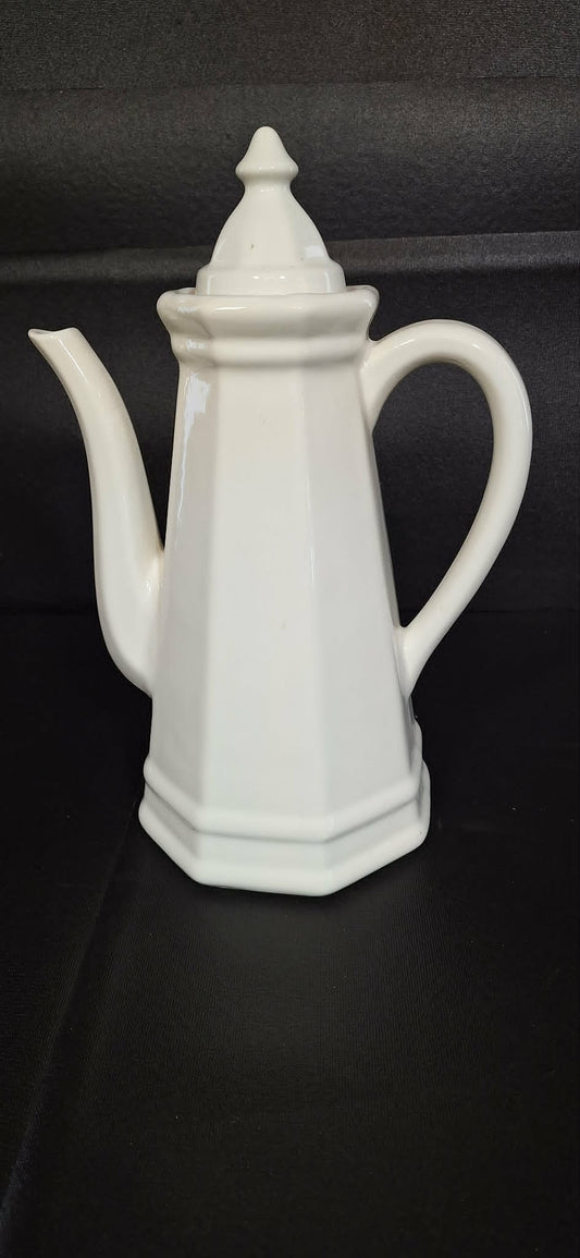 Pfaltzgraff Heritage White Coffee Pot