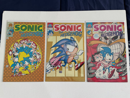 Comic Book = Sonic The Hedgehog Group