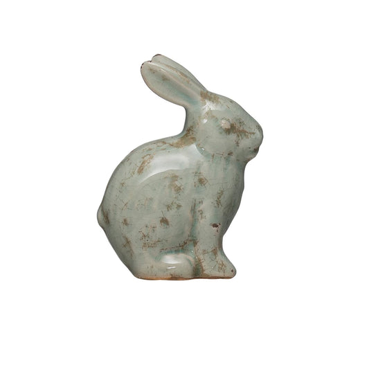 Ceramic Rabbit Aqua