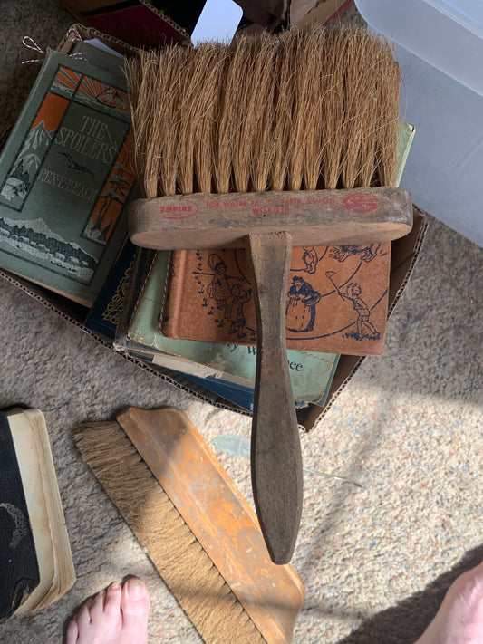 Vintage large paint brush