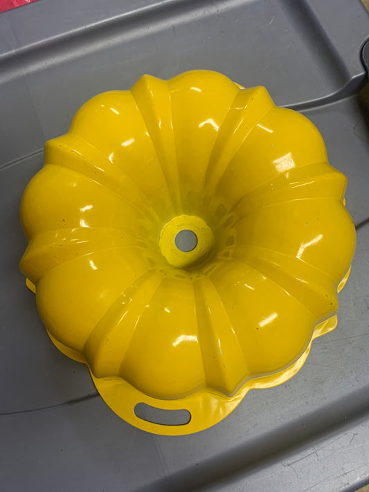 Yellow Bundt Pan