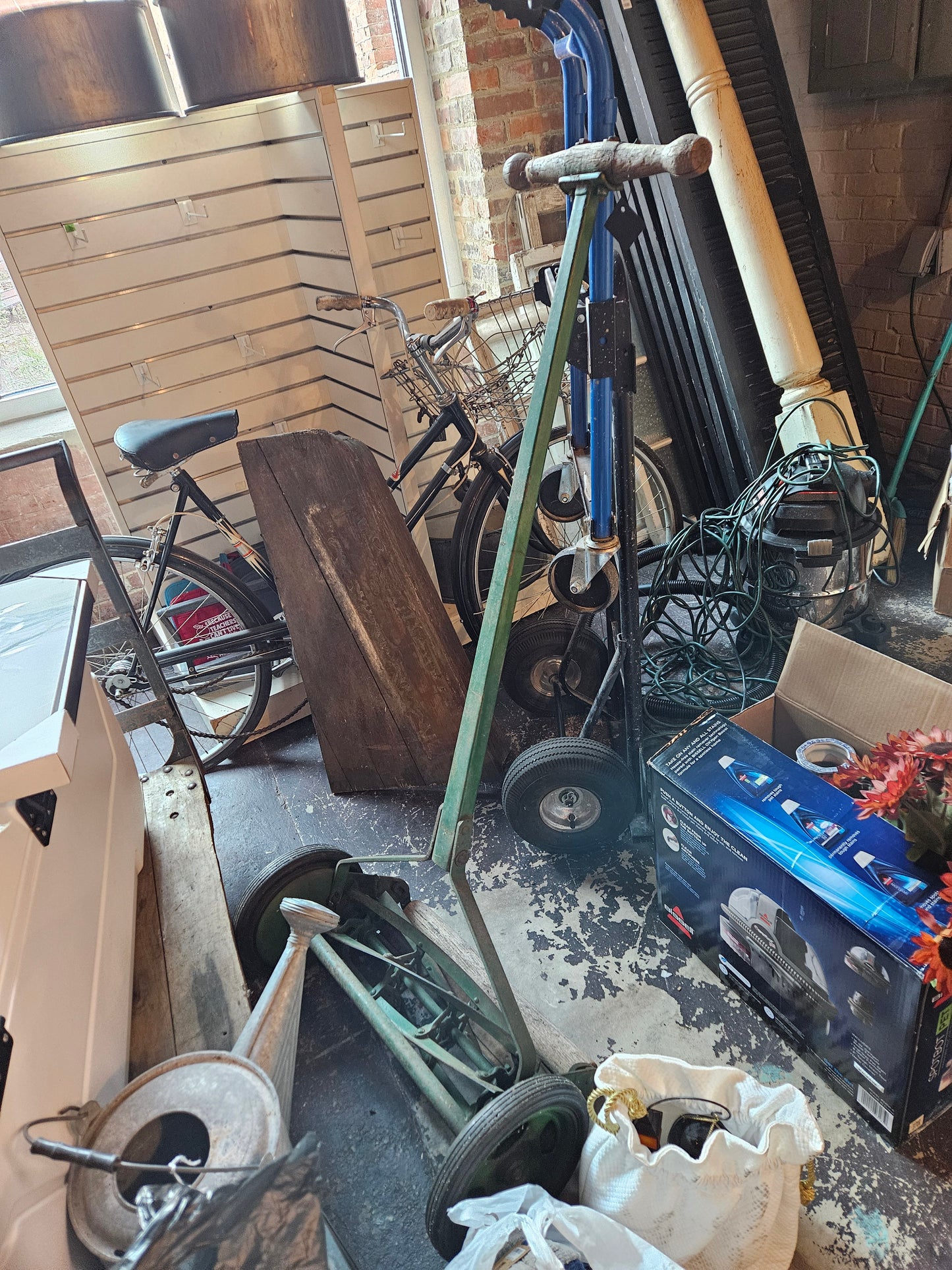 Antique Manual Push Mower