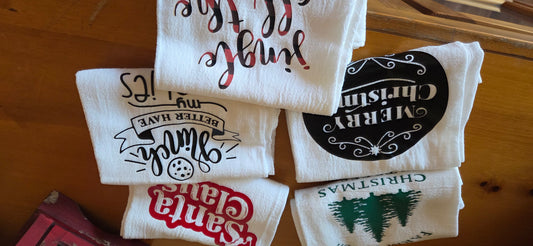 Christmas Tea Towels
