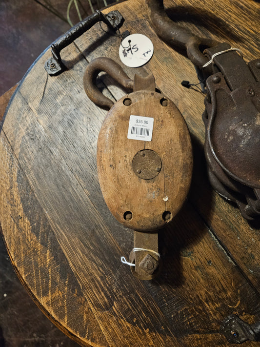 Antique Block & Tackle