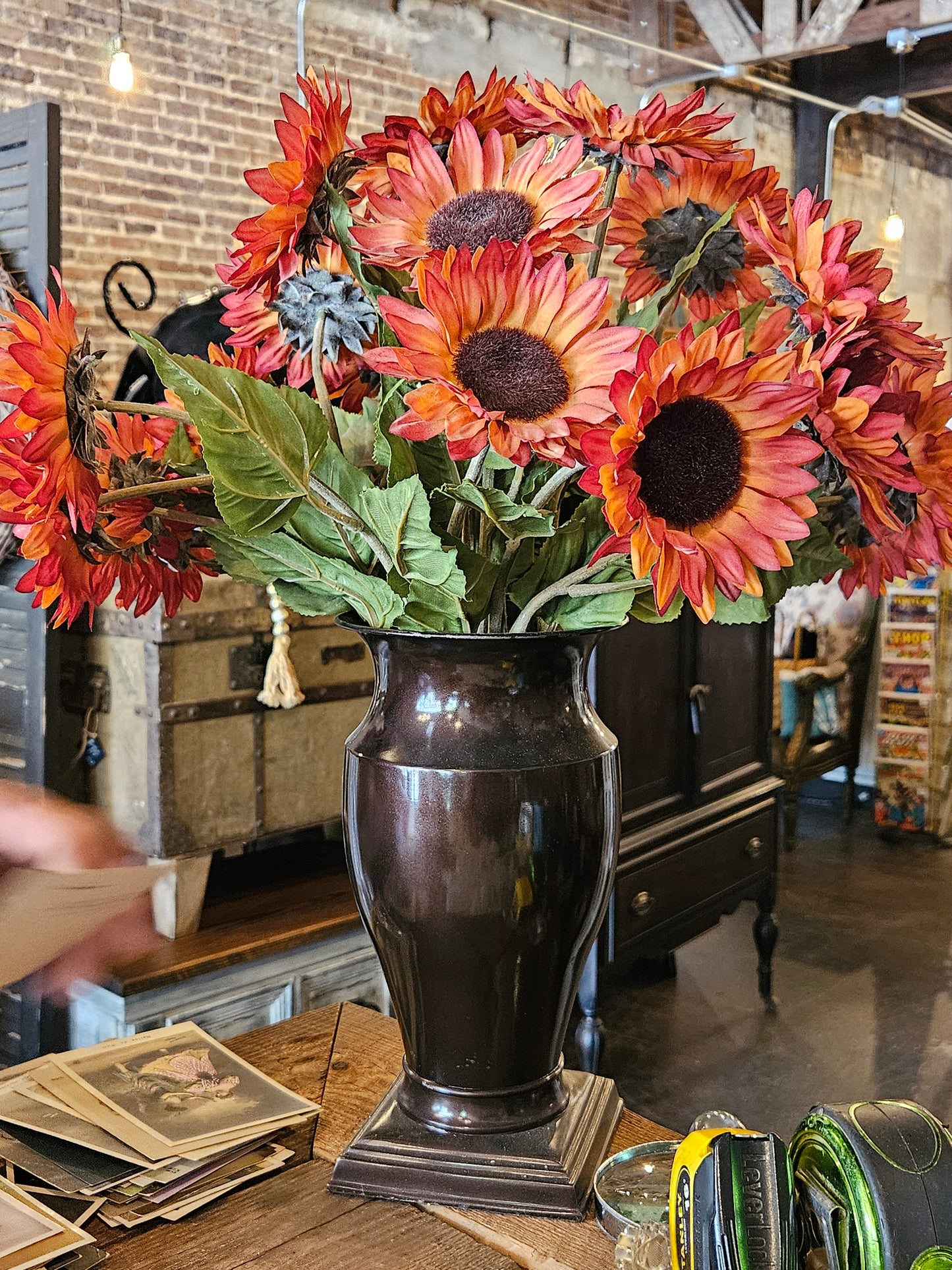 Vase with flowers