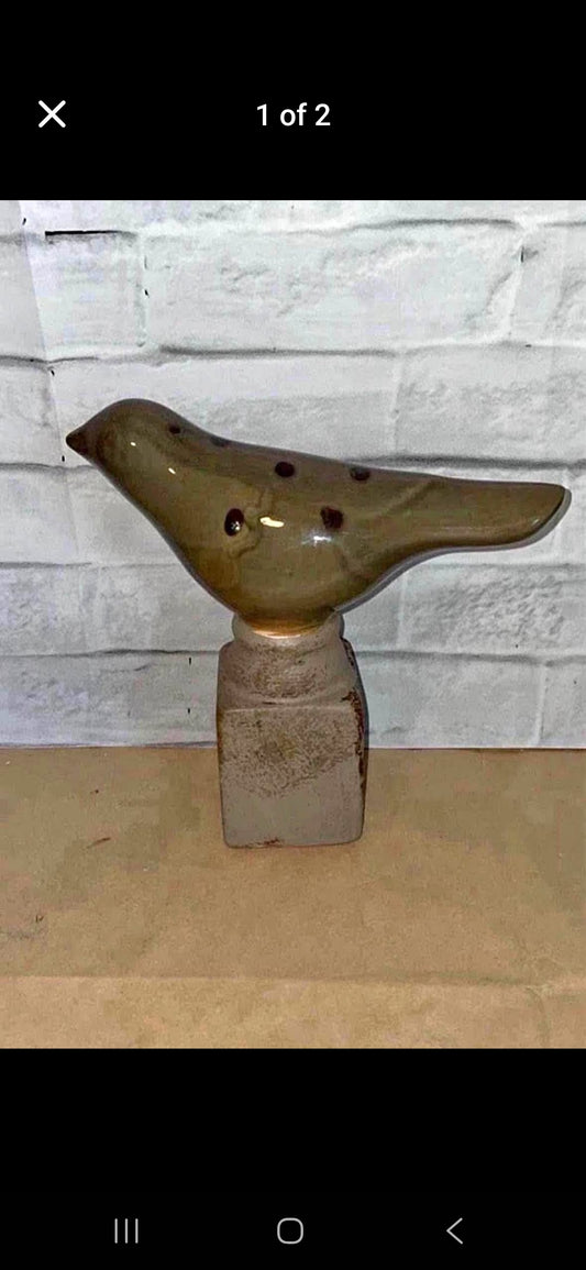 Ceramic bird